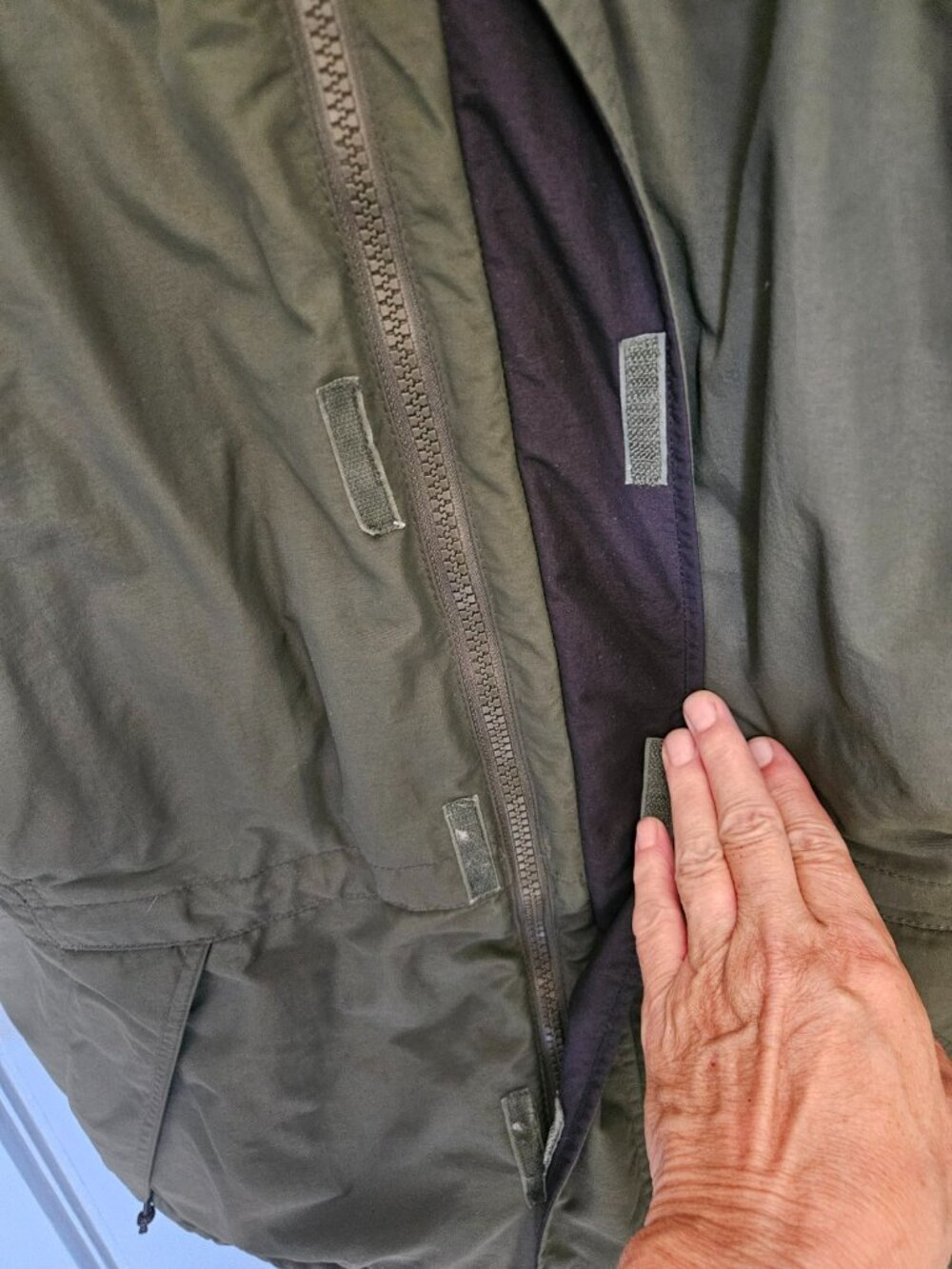 L.L.Bean Thinsulate Lite Loft Hooded Parka Jacket XL Green Black Winter Coat - Picture 16 of 16